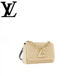 LOUIS VUITTON ルイヴィトン ツイスト WEST ショルダーバッグ レディース ベージュ M25030　01